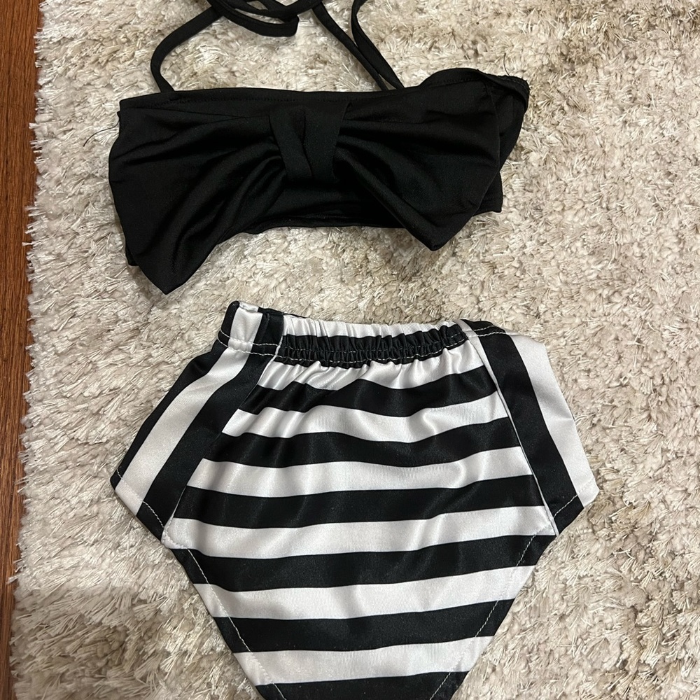 Baby girl 2 piece bathing suit